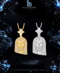 Marquise Cut Iced Out Jesus Pendant