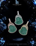 Jade Moissanite Jesus Pendant