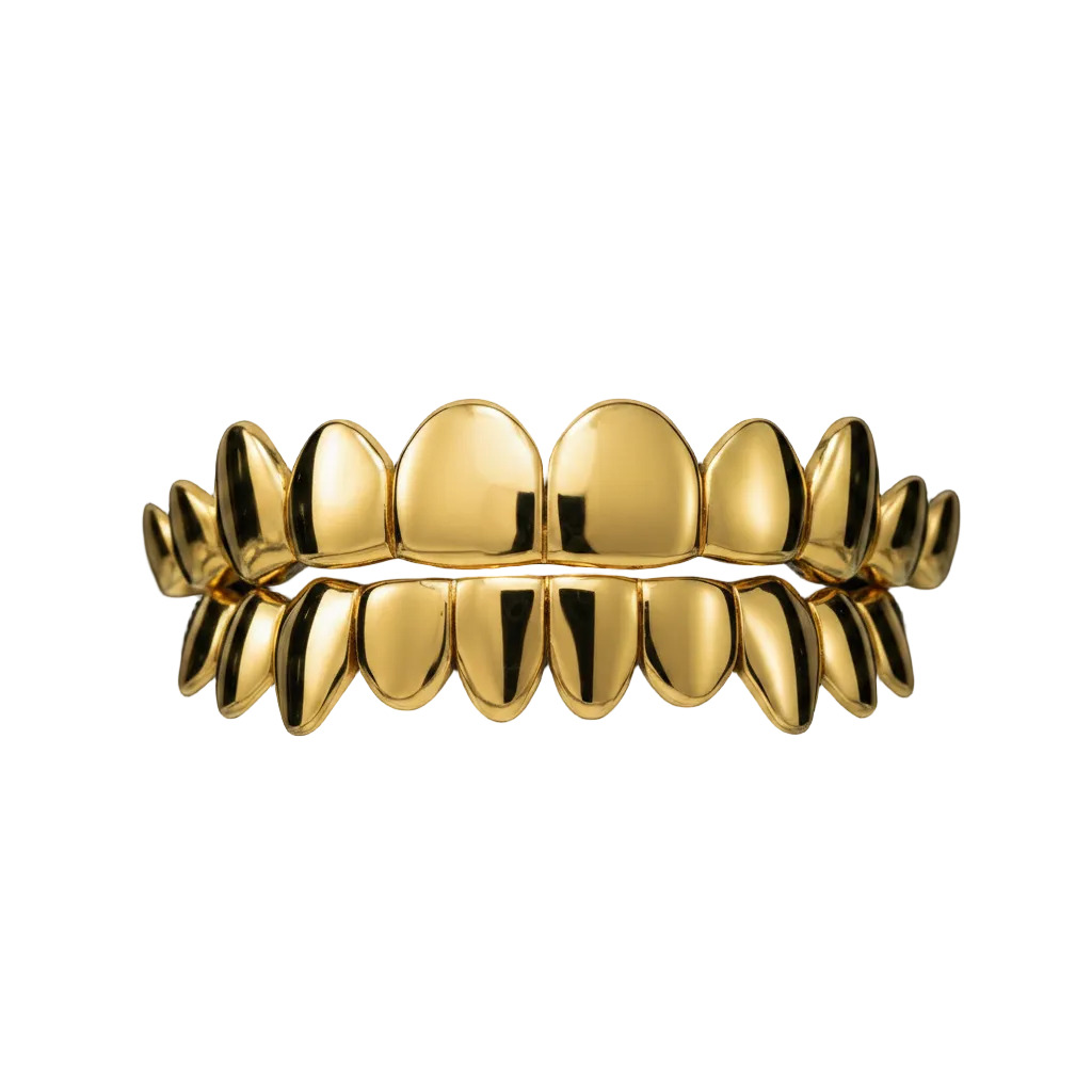 Solid Gold Grillz