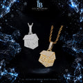 Iced Out Trap House Moissanite Pendant