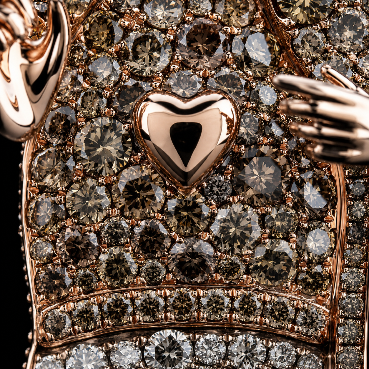 Iced Out Two Tone Full Jesus Moissanite Pendant