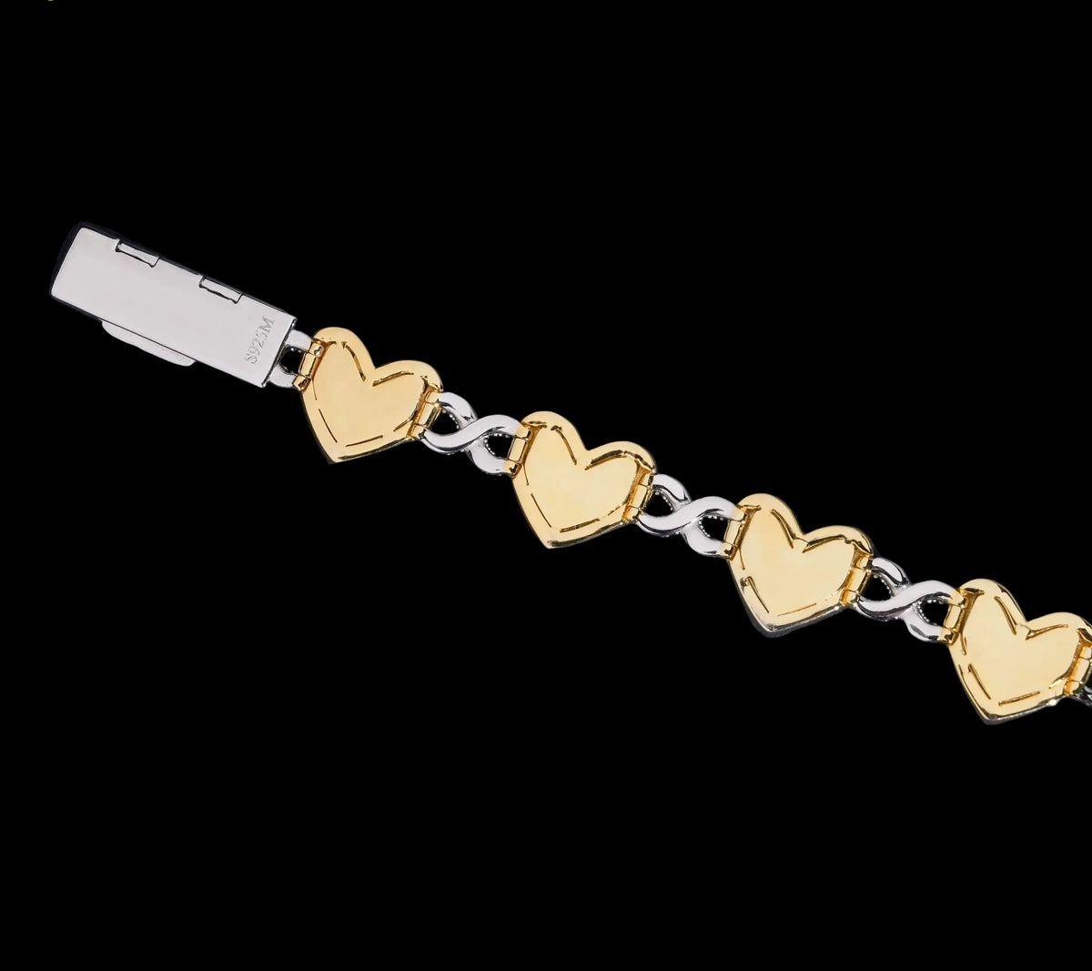 VVS Moissanite Cuban Link Chain Bracelet 925 Sterling Silver