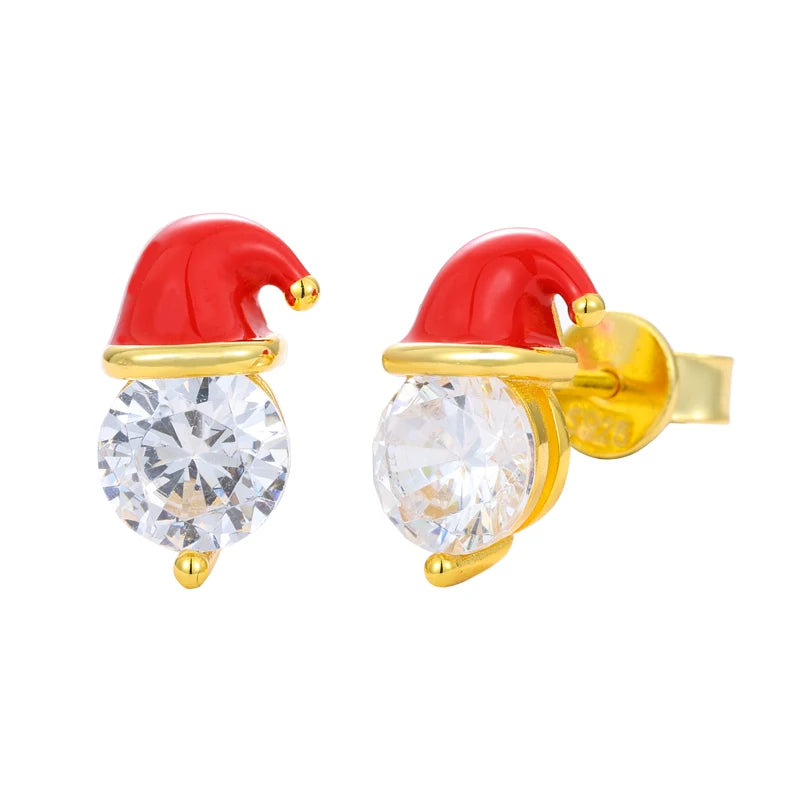 Unisex 925 Sterling Silver VVS Moissanite Geometric Stud Earrings