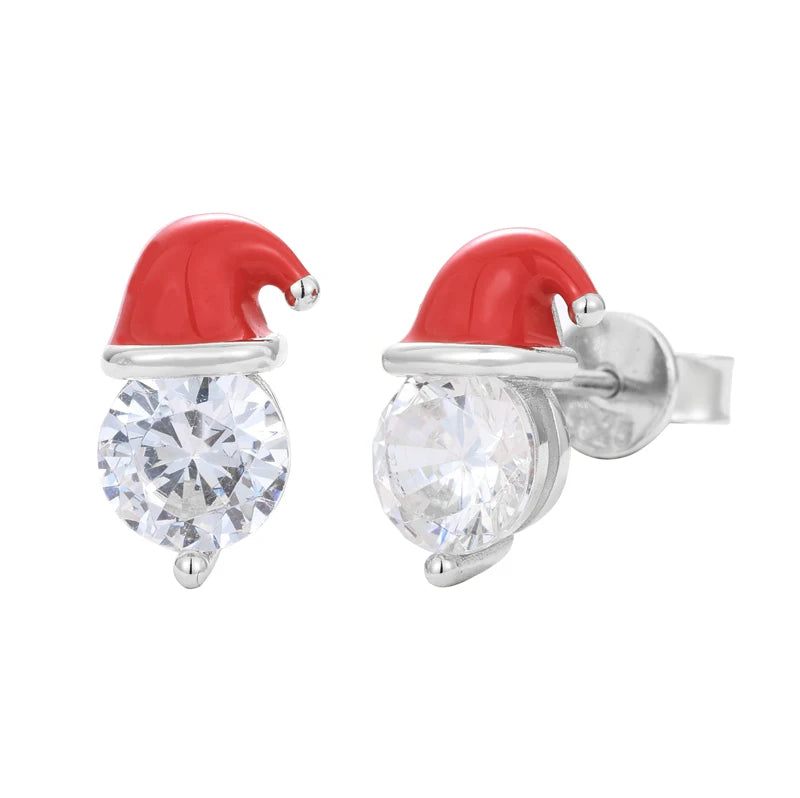 Unisex 925 Sterling Silver VVS Moissanite Geometric Stud Earrings