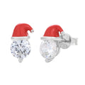 Unisex 925 Sterling Silver VVS Moissanite Geometric Stud Earrings
