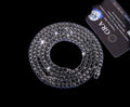 Unisex Iced Out 316L Stainless Steel Round Brilliant Cut Moissanite Tennis Chain Necklace