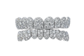 Mosaic Setting Moissanite Grillz