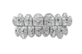 Emerald Cut Moissanite Grillz