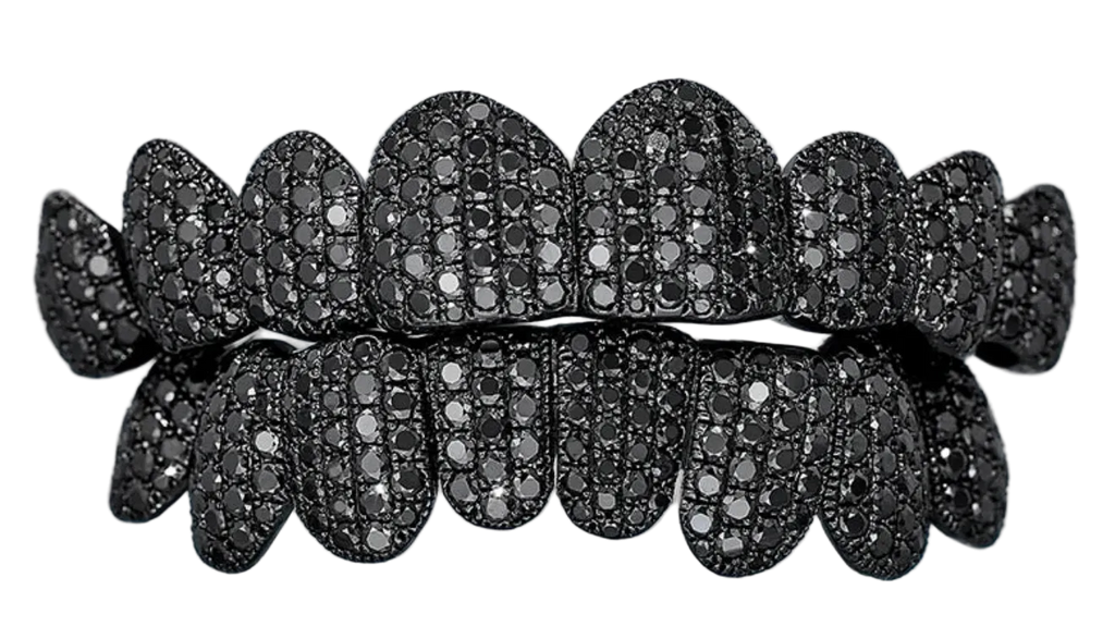 Black Moissanite Grillz